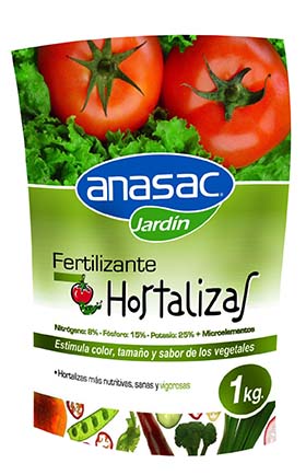 Sótano Bombardeo tono Fertilizante De Hortalizas | Anasac Jardín