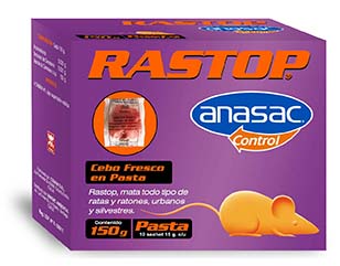 Raticida Rastop en Pasta para Exteriores